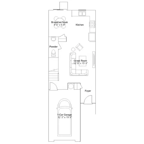 Floorplan - 332 Livesey Ln, Gilbert, SC 29054 photo 1 of 2