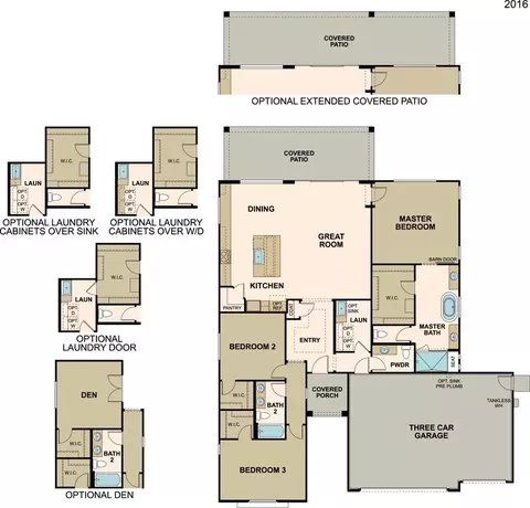 Floorplan - 7685 E 37th St, Yuma, AZ 85365 photo 1 of 1