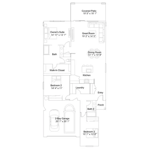 Floorplan - 79445 Alhambra Ct, Indio, CA 92203 photo 1 of 2