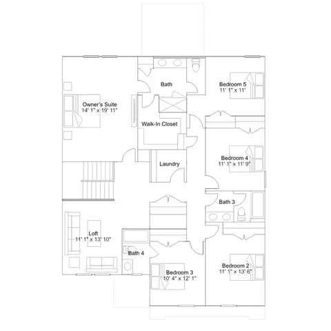 Floorplan - 2872 Harbins Rd, Bethlehem, GA 30620 photo 2 of 2