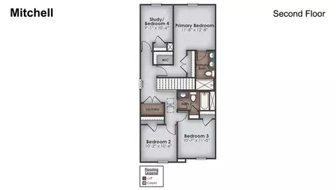 Floorplan - 3102 Lobelia Ln, Leland, NC 28451 photo 2 of 2