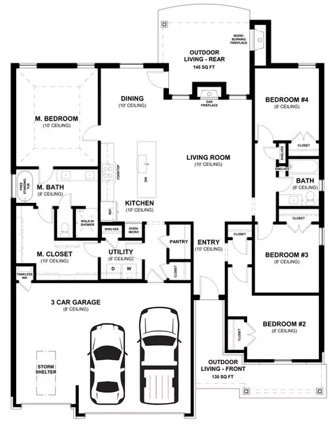 Floorplan - 5601 Junipero Dr, Mustang, OK 73064 photo 1 of 1