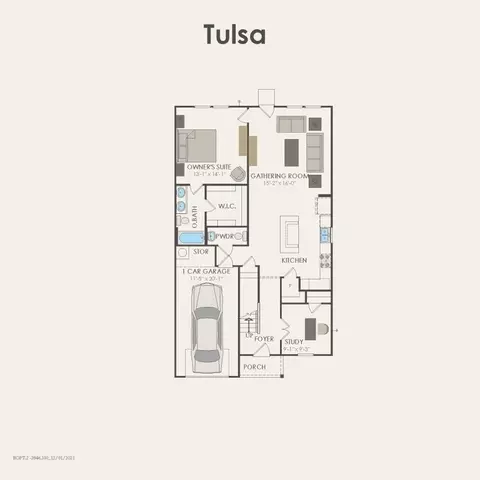 Floorplan - 105 The Duke Dr, Jarrell, TX 76537 photo 1 of 2