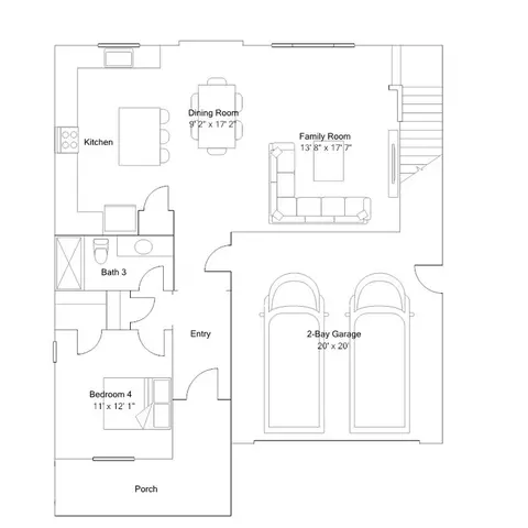 Floorplan - 5210 Yarrow Ave, Tracy, CA 95377 photo 1 of 2