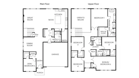 Floorplan - 9810 36th St E, Edgewood, WA 98371 photo 2 of 2