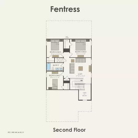 Floorplan - Corymbia Drive, Terrell, TX 75160 photo 2 of 2