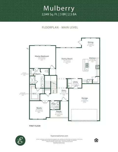 Floorplan - 6508 Anaqua Loop, Mcallen, TX 78504 photo 1 of 2