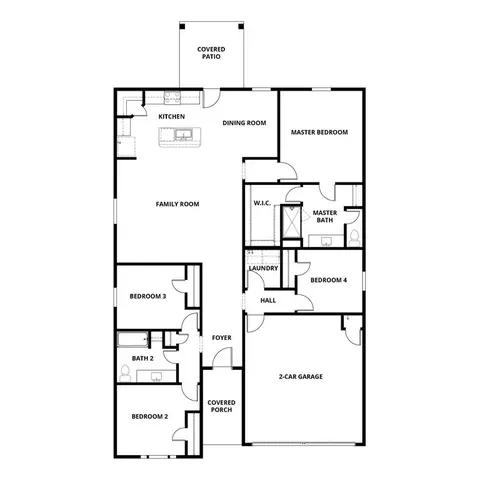 Floorplan - 3009 Evyn Blvd, Yukon, OK 73099 photo 1 of 1