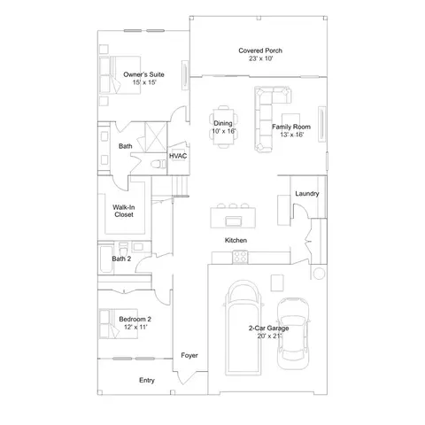 Floorplan - 22276 Rustic Ranch Ln, Estero, FL 33928 photo 1 of 4