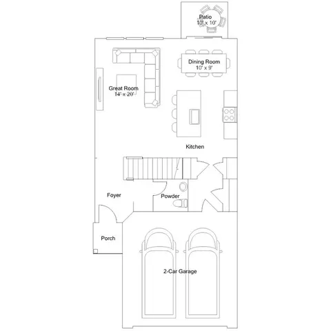 Floorplan - 14822 S Hillside Dr, Lockport, IL 60441 photo 1 of 4