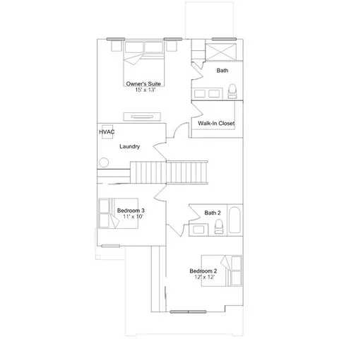 Floorplan - 14822 S Hillside Dr, Lockport, IL 60441 photo 3 of 4