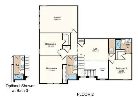 Floorplan - 5292 Goldfinch Dr, Saint Cloud, FL 34771 photo 2 of 2