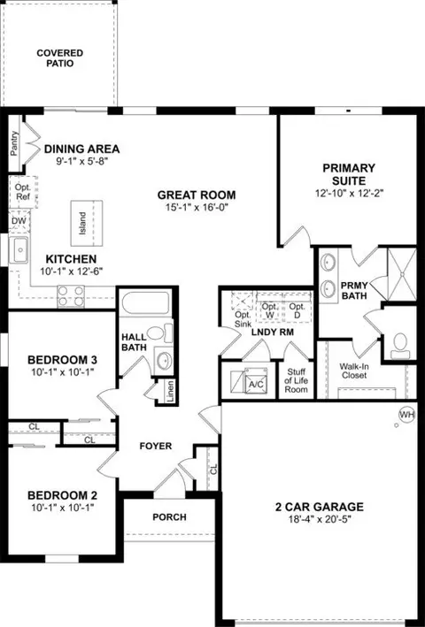Floorplan - 3475 SW 153rd Place Rd, Ocala, FL 34473 photo 1 of 1