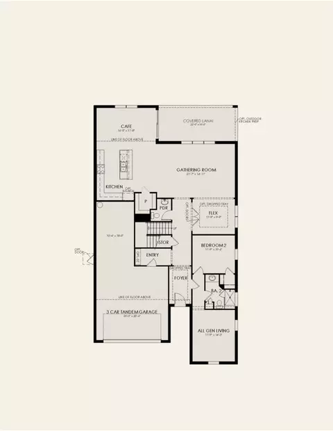 Floorplan - 5305 Foothills Preserve Loop, Mount Dora, FL 32757 photo 1 of 2