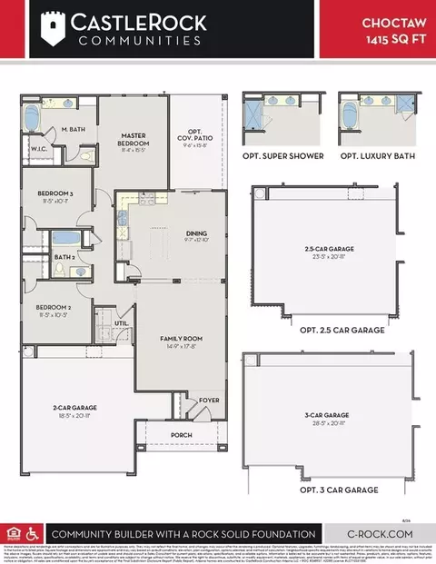 Floorplan - 25557 W Trumbull Rd, Buckeye, AZ 85326 photo 1 of 1