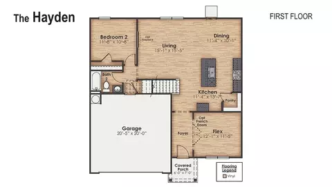 Floorplan - 1710 Blacktip Dr SE, Winnabow, NC 28479 photo 1 of 2