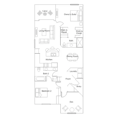 Floorplan - 17121 Jadestone Ct, Venice, FL 34293 photo 1 of 1