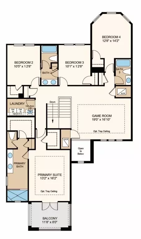 Floorplan - 13610 Cornerstone Way, Parrish, FL 34219 photo 3 of 3