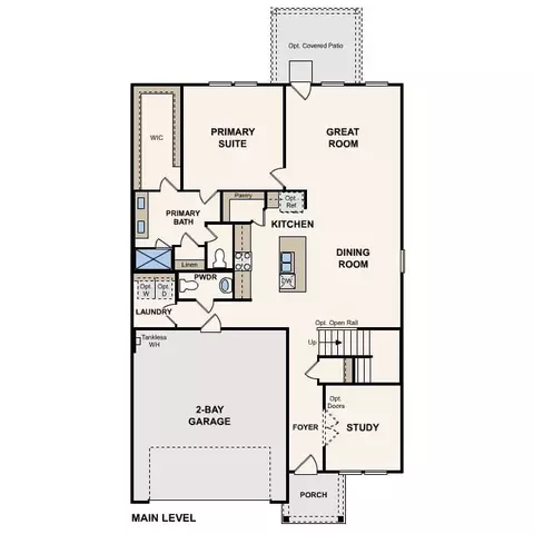 Floorplan - 8427 Monorail, Fulshear, TX 77441 photo 1 of 2