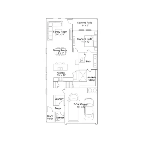 Floorplan - 6011 Singing Trl, Von Ormy, TX 78073 photo 1 of 2