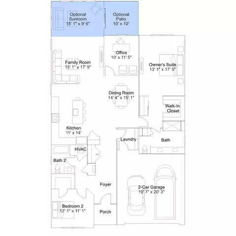 Floorplan - 233 Cosmos Ln, Dover, DE 19904 photo 3 of 7