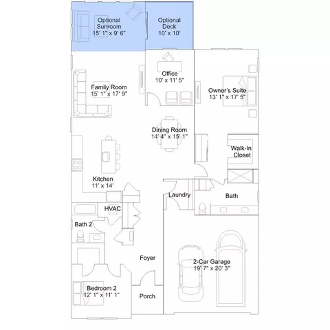 Floorplan - 233 Cosmos Ln, Dover, DE 19904 photo 4 of 7