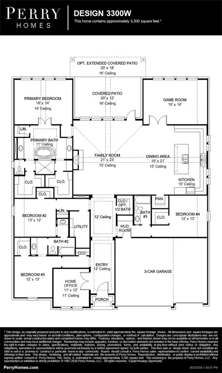 Floorplan - 5402 Elegance Pl, Manvel, TX 77578 photo 1 of 1