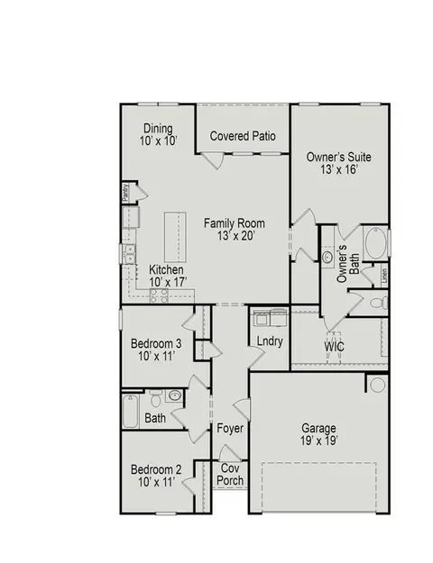 Floorplan - Bouy Blvd, Elberta, AL 36530 photo 1 of 1