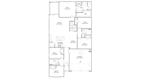 Floorplan - 11 Chipmunk Trl, Freeport, FL 32439 photo 1 of 1