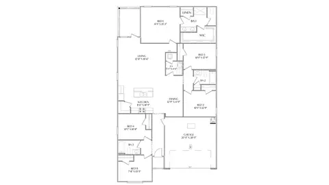 Floorplan - 11 Chipmunk Trl, Freeport, FL 32439 photo 1 of 1