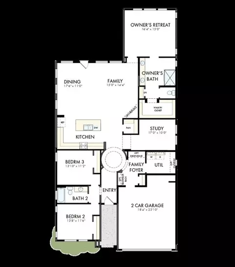 Floorplan - 1005 Pine Bark Ln, Canton, GA 30114 photo 1 of 1