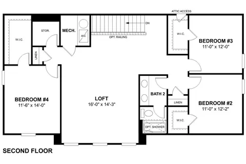 Floorplan - 111 Amber Glen Dr, Locust, NC 28097 photo 1 of 6