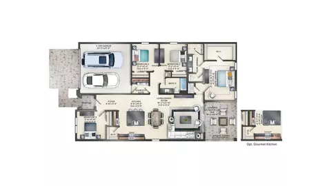 Floorplan - 2856 Willowseed Ln, Saint Cloud, FL 34772 photo 1 of 1