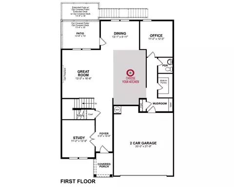 Floorplan - 416 Steels Bridge Rd, Canton, GA 30114 photo 1 of 2