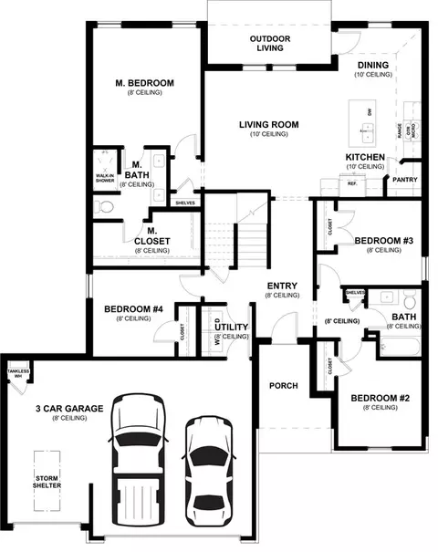 Floorplan - 2800 Heather Hvn, Moore, OK 73160 photo 4 of 4