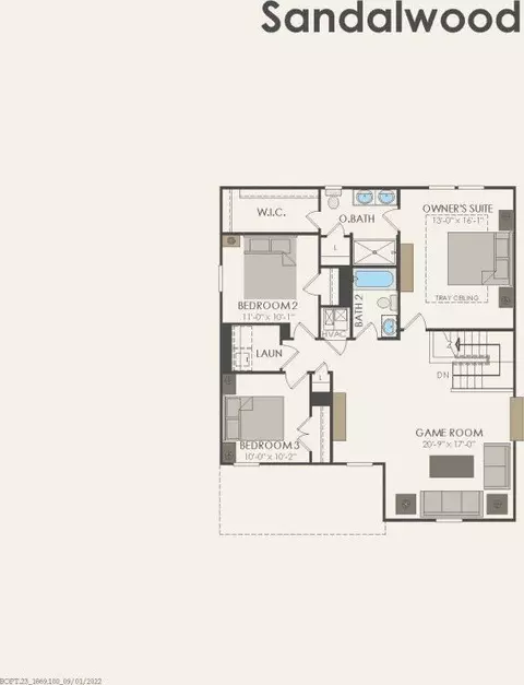 Floorplan - 6509 Adderly Rd, Pilot Point, TX 76258 photo 2 of 2