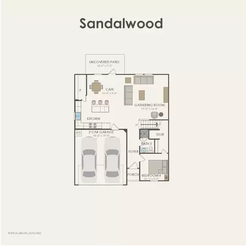 Floorplan - 6509 Adderly Rd, Pilot Point, TX 76258 photo 1 of 2