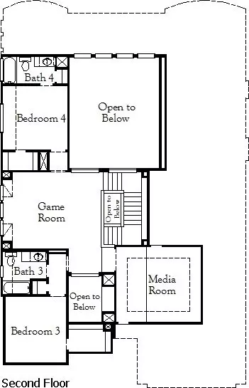 Floorplan - 32110 Pond Pine Ct, Spring, TX 77386 photo 2 of 2