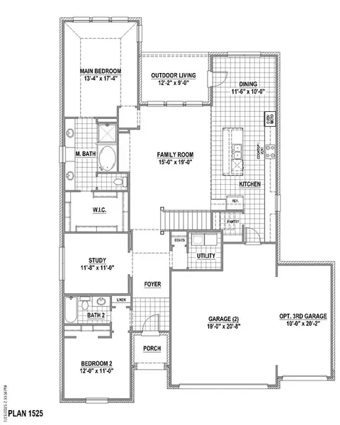 Floorplan - 4861 Rolling Range Ln, Midlothian, TX 76065 photo 1 of 3