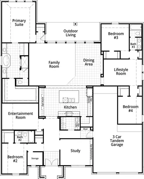 Floorplan - 6 Creeks 70s, Kyle, TX 78640 photo 1 of 1