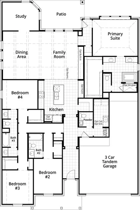 Floorplan - 4813 Triadic Ln, Prosper, TX 75078 photo 1 of 1