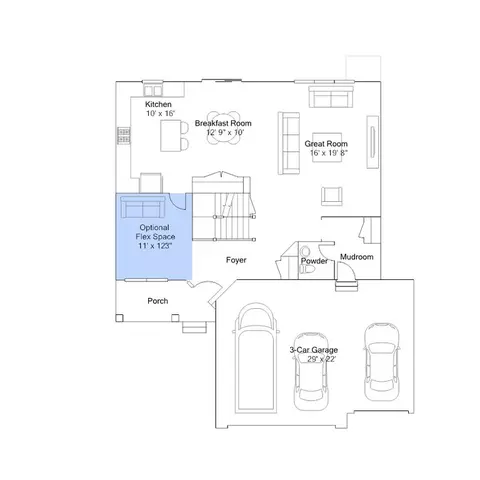 Floorplan - 23129 Hazel Ln, Rogers, MN 55374 photo 6 of 11