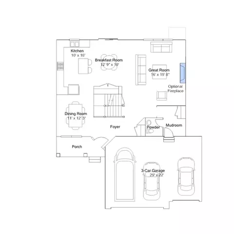 Floorplan - 23129 Hazel Ln, Rogers, MN 55374 photo 2 of 11