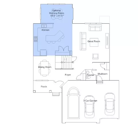 Floorplan - 23129 Hazel Ln, Rogers, MN 55374 photo 6 of 12