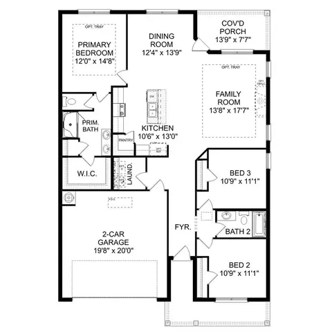 Floorplan - 158 Hidden River Dr, Madison, AL 35756 photo 1 of 2