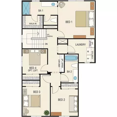 Floorplan - 484 Anthology St, Turlock, CA 95380 photo 4 of 4