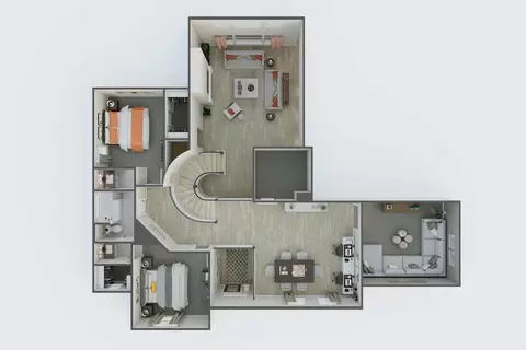 Floorplan - 4255 Hollow Wind Way, Spring, TX 77386 photo 2 of 6