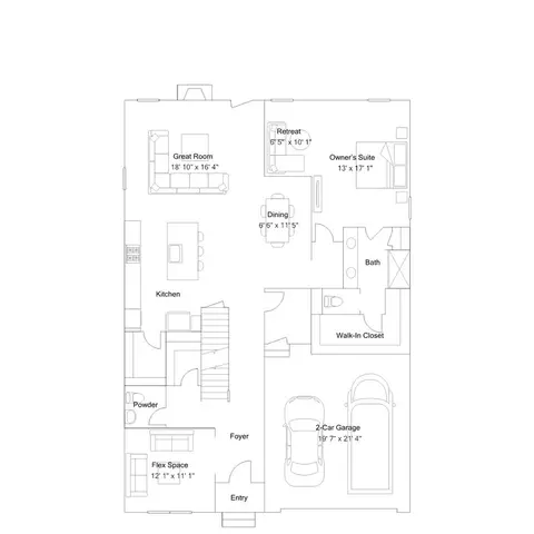 Floorplan - 6313 Suncrest Way, Middletown, DE 19709 photo 1 of 9