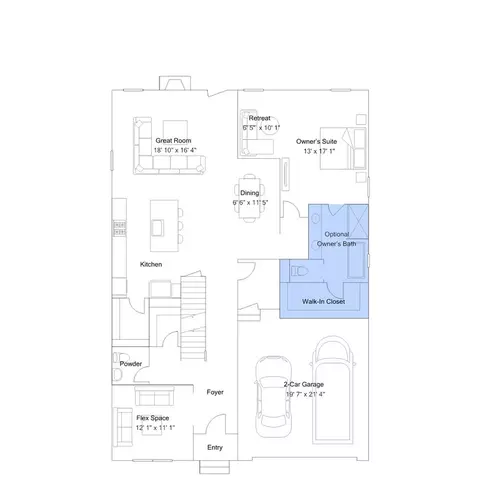 Floorplan - 6313 Suncrest Way, Middletown, DE 19709 photo 2 of 9