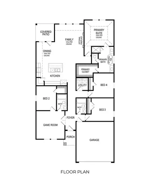 Floorplan - 313 Mesa Verde Dr, Denton, TX 76210 photo 1 of 1